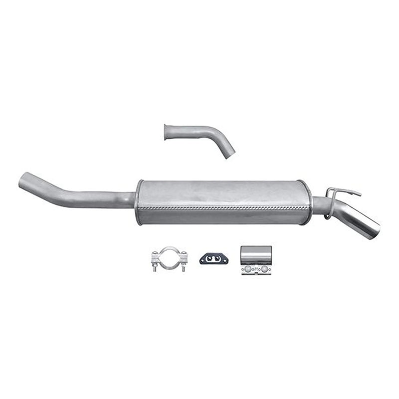 Hella End Silencer Rear fits Renault 21 1986-1994 1.7 1.9 2.0 2.1
