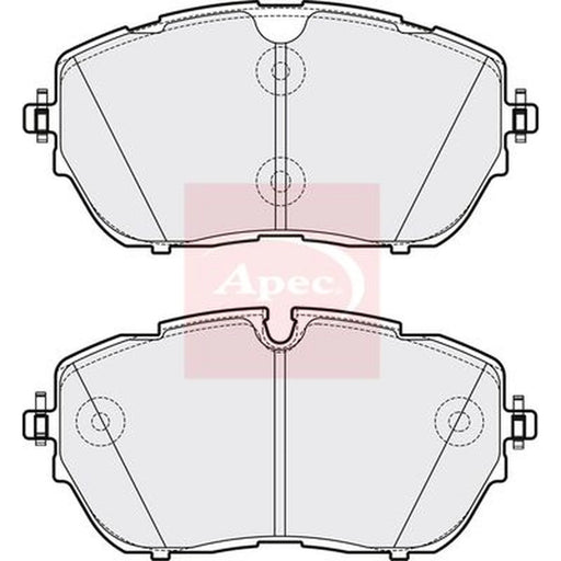 Apec Front Brake Pad Set PAD2083