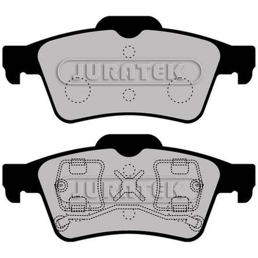 Juratek Rear Brake Solid Discs & Pads fits Nissan Primera 2002-2008
