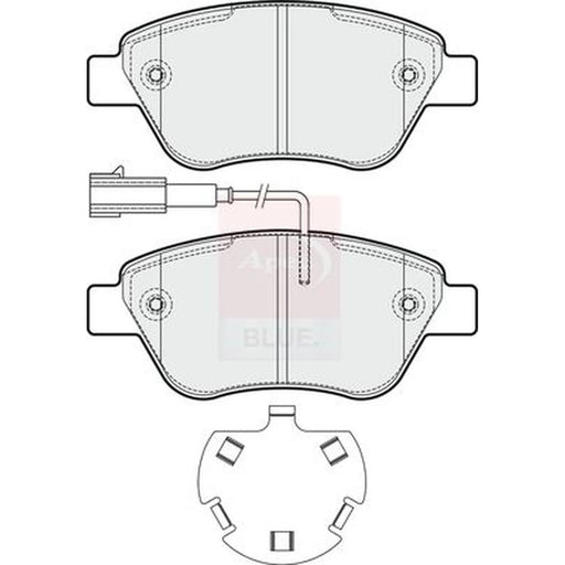Apec Front Brake Pad Set PD3281