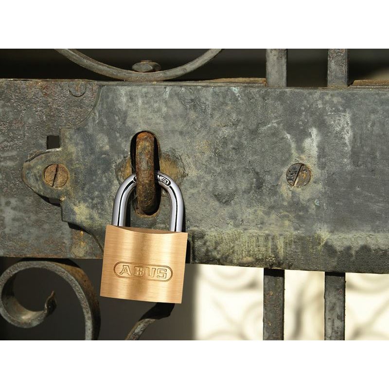 Abus Mechanical 55/60mm Brass Padlock Keyed Alike 5601 ABUS Mechanical - Dynamic Drive