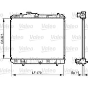 Valeo Engine Radiator 735383
