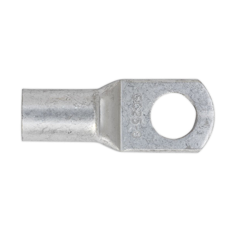 Sealey Copper Lug Terminal 25mmï x 8mm Pack of 10 LT258 Sealey - Dynamic Drive