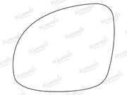 Summit Heated Base Plate With Standard Mirror Glass fits VW Tiguan / Sharan LHS Summit - Bars 4 Cars