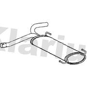 Klarius Box With Tail Pipe fits Citroën Relay III 2015-2019 2.0