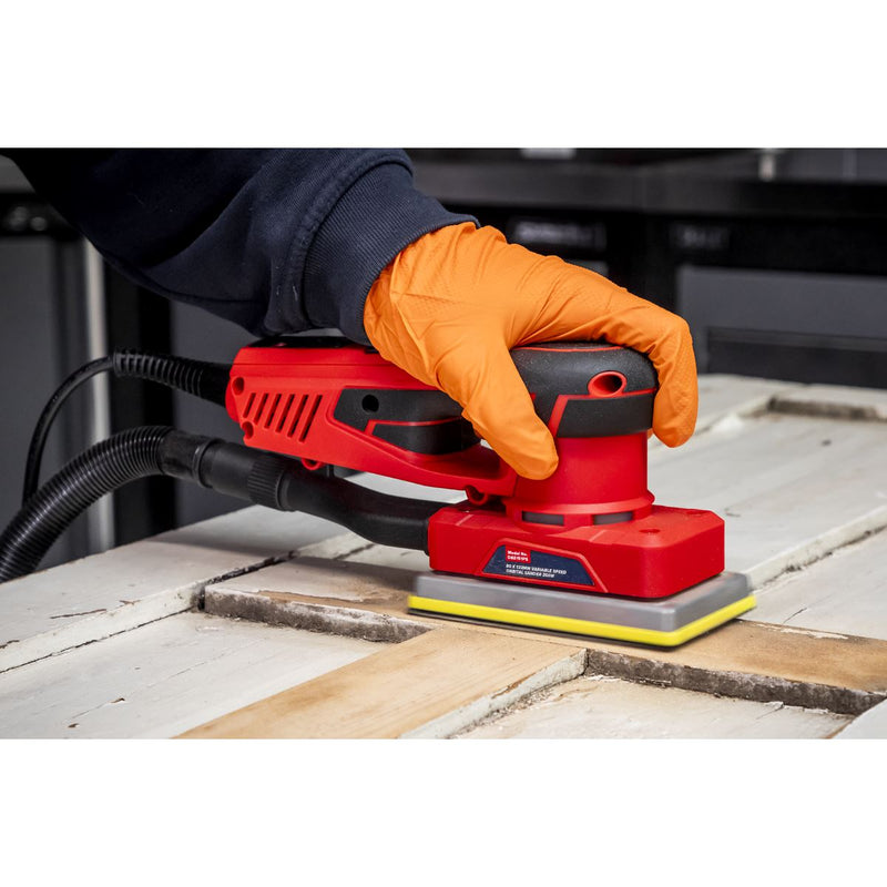Sealey Variable Speed Brushless Orbital Sander 80 x 133mm 350W DAS151PS Sealey - Dynamic Drive