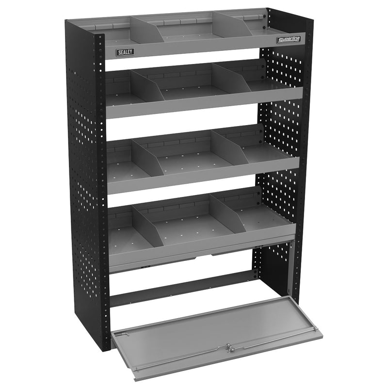 Sealey Modular Flat Shelf Van Storage Unit 925mm APMSV01 Sealey - Dynamic Drive