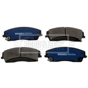 Borg & Beck Front Brake Vented Discs & Pads fits Chrysler 300C 2004-2019