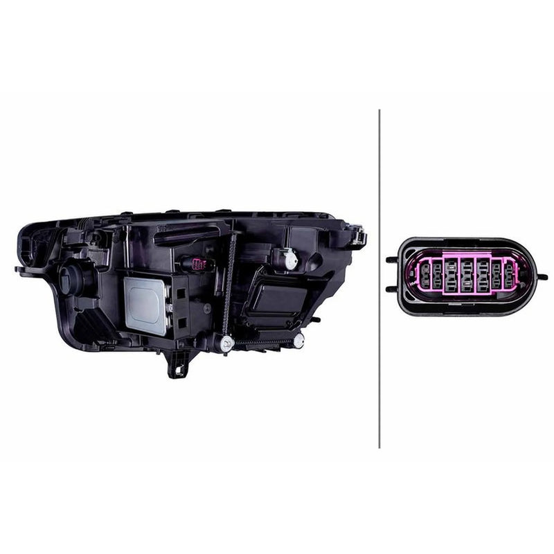 Hella Headlight Headlamp LED Right fits Audi A6 E-Tron 2024 on