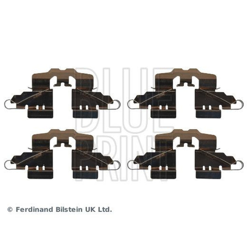 Blue Print Brake Pad Accessory Fitting Kit Rear fits Suzuki Swift III 2010-2017
