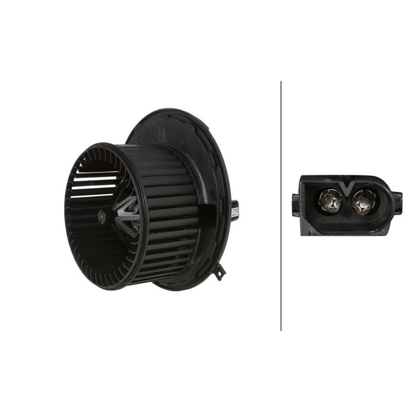 Hella Heater Blower Fan fits Mercedes-Benz A-Class 2004-2012