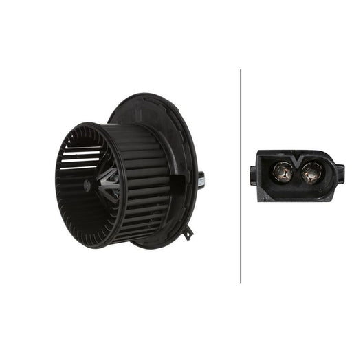 Hella Heater Blower Fan fits Mercedes-Benz A-Class 2004-2012