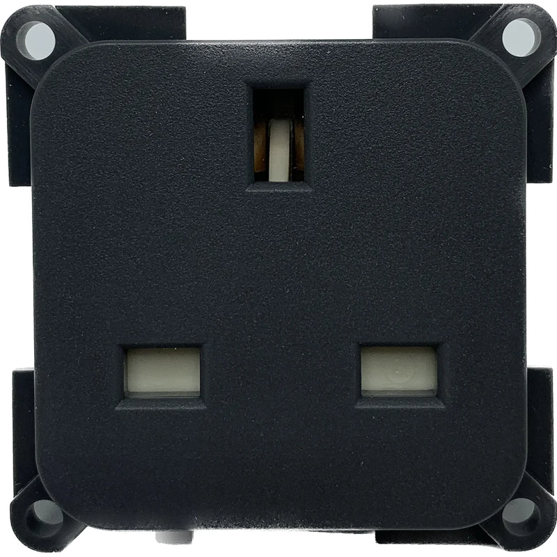 Fawo Socket UK Standard 10A/250V Slate Grey