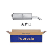 Hella End Silencer Rear fits Peugeot 308 Sw I 2007-2014 2.0