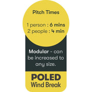 Quest Screen Shield (3 panel) A5512 Quest - Dynamic Drive