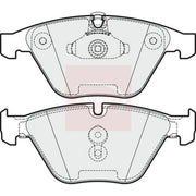 Apec Front Brake Pad Set fits BMW 5 2001-2010