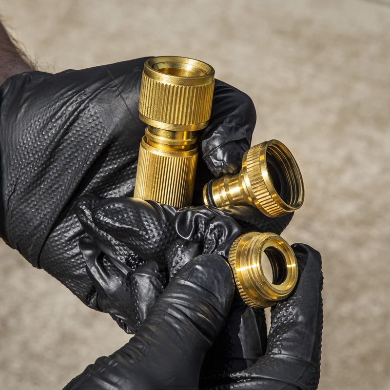 Sealey Ø17mm Expandable Garden Hose Black 15m Premium GH15E Sealey - Dynamic Drive