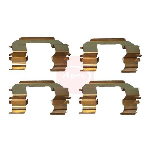 Apec Brake Pad Accessory Fitting Kit Front fits Chevrolet Epica 2006-2011 2.0