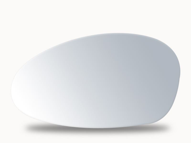 Summit Stick-On Anti Dazzle Mirror Glass fits BMW 1 3 Series 05 on LHS Summit - Bars 4 Cars