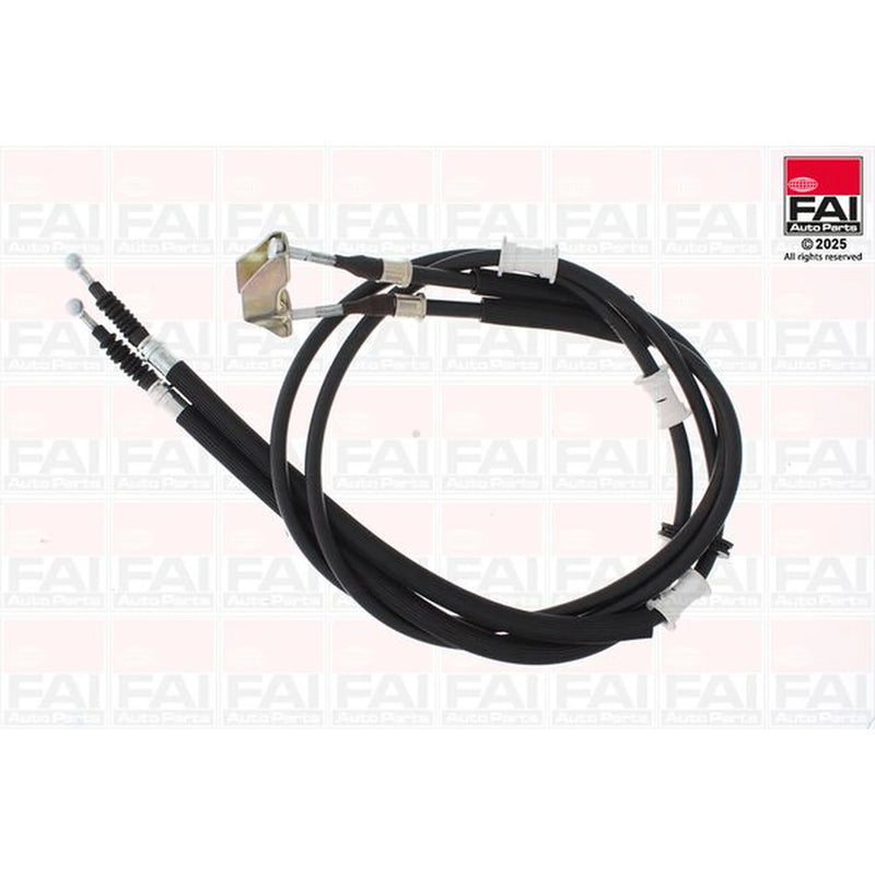 FAI Handbrake Cable Left Rear fits Opel Combo Box Body/Mpv 2001 on 1.6 1.7