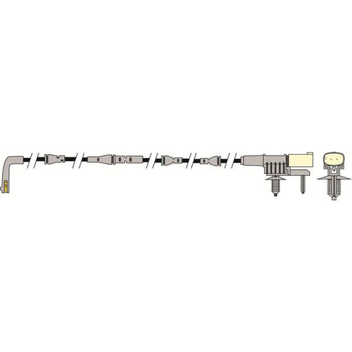 Abtex Brake Pad Wear Sensor Front fits Jaguar F-Pace 2015 on 2.0 3.0