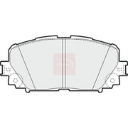 Apec Front & Rear Pads fits Toyota Yaris/Vitz 2005-2011 1.0 1.8