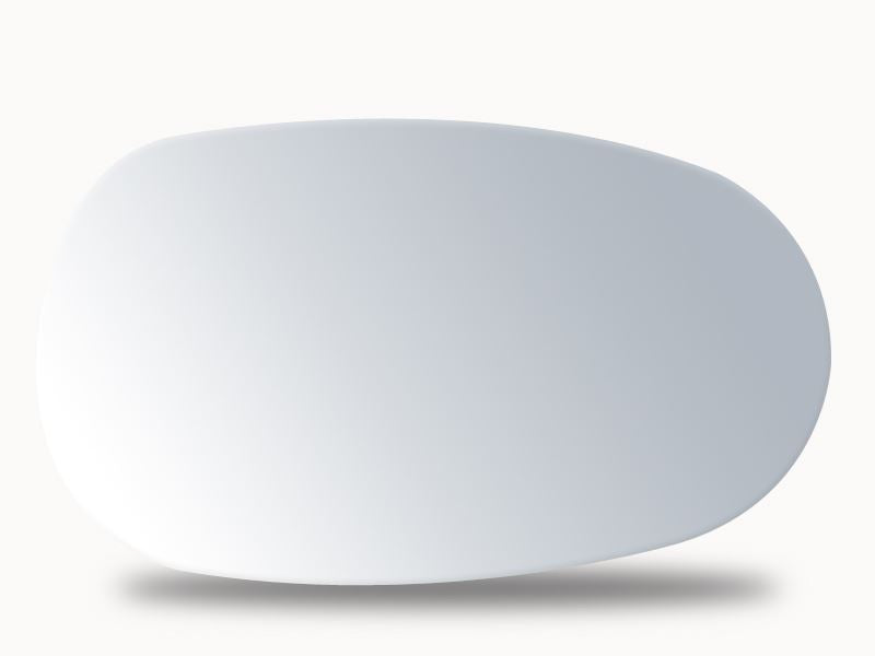 Summit Stick-On Standard Mirror Glass fits Jaguar X Type RHS LHS Summit - Bars 4 Cars