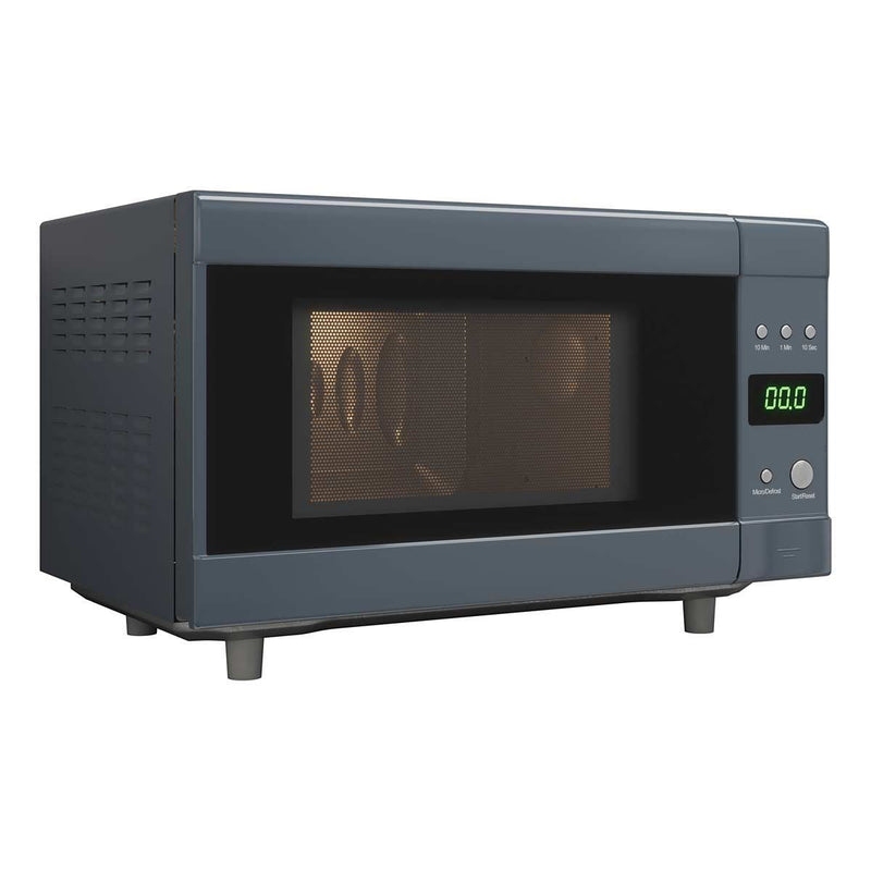 20L Flatbed Microwave in Grey Nova - Dynamic Drive