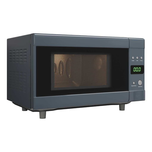 20L Flatbed Microwave in Grey Nova - Dynamic Drive