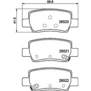 DON Brake Pad Set