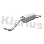 Klarius Box With Tail Pipe Rear fits Audi A1 2014-2018 1.4