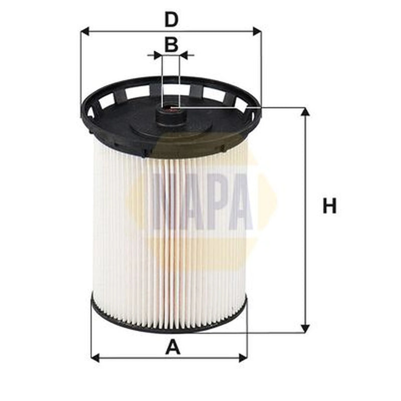 NAPA Fuel Filter Element fits Audi Q7 2015-2019 3.0