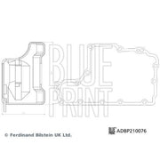 Blue Print Auto Trans Filter Kit fits Opel Astra F 1991-2001 1.4 1.6 1.8 2.0