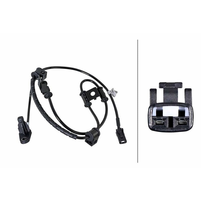 Hella ABS Wheel Speed Sensor Front fits Kia Sportage III 2010-2016 1.6 1.7 2.0