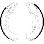 Mintex Brake Shoe Set Axle Kit fits Fiat 500L 2012-2014 0.9 1.3