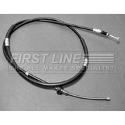 First Line Handbrake Cable Right Rear fits Daihatsu Fourtrak 1985-1998