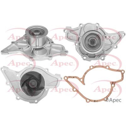 Apec Engine Cooling Water Pump fits Audi A4 B5 1997-2001 2.5