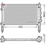Denso Engine Radiator DRM20119