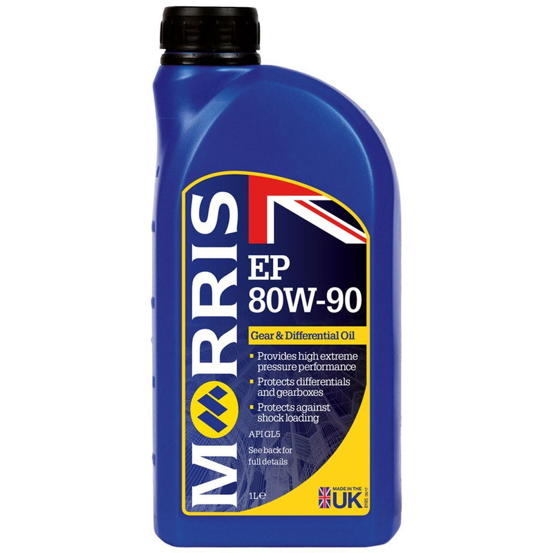 Morris EP80W 90 Gear Oil 1L Extreme Pressure Gear Oil for Manual Transmission Morris - Dynamic Drive