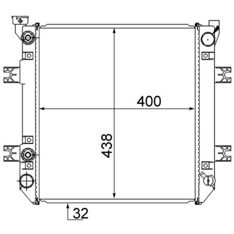 Mahle Engine Radiator