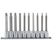 Draper TX-STAR Plus Socket Bit Set, 3/8" Sq. Dr., 100mm (10 Piece) Draper - Dynamic Drive