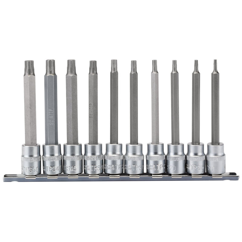 Draper TX-STAR Plus Socket Bit Set, 3/8" Sq. Dr., 100mm (10 Piece) Draper - Dynamic Drive