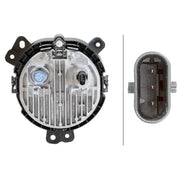 Hella Front Right Fog Light LED fits Mini Mini Countryman 2016-2020