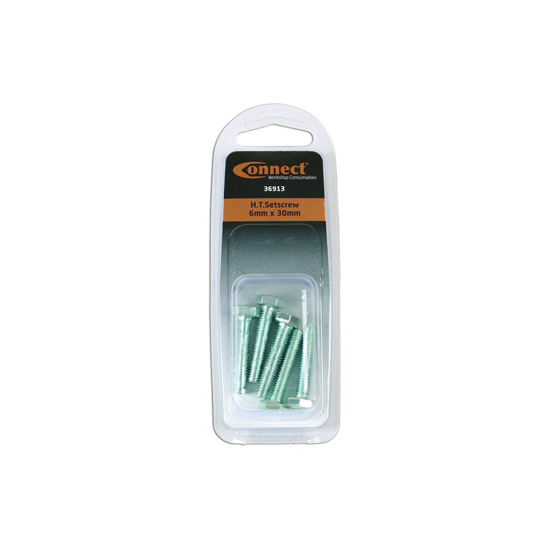Connect Hi-Tensile Bolts M6 x 1.0 x 30mm 5pc 36913 Tool Connection - Dynamic Drive