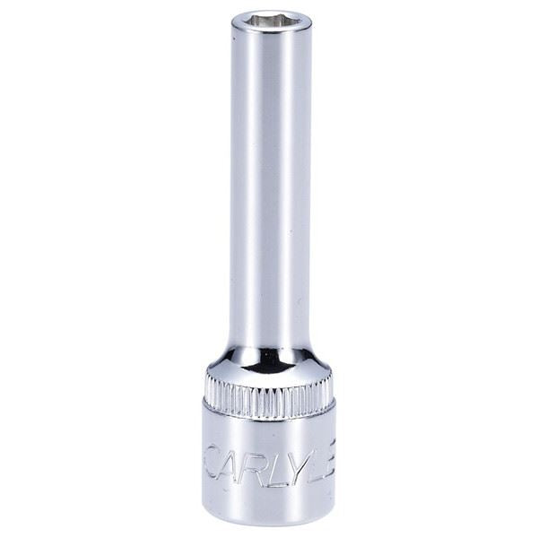 Carlyle Hand Tools Socket - Deep - Metric Standard - 3/8In. Dr - 6 mm 6mm Carlyle Hand Tools - Dynamic Drive