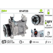 Valeo Air Conditioning Compressor 814723