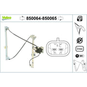 Valeo Electric Window Regulator Lifter Left Front 850064