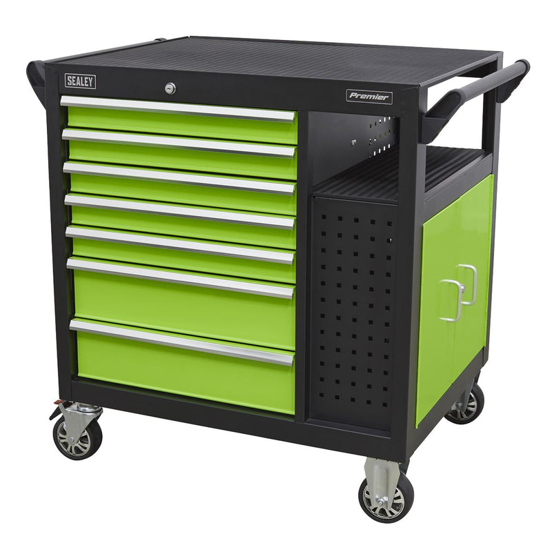 Sealey Mobile Workstation 7 Drawer & Cupboard 920mm AP36MWS Sealey - Dynamic Drive
