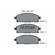 Textar Front Brake Pad Set 2342001