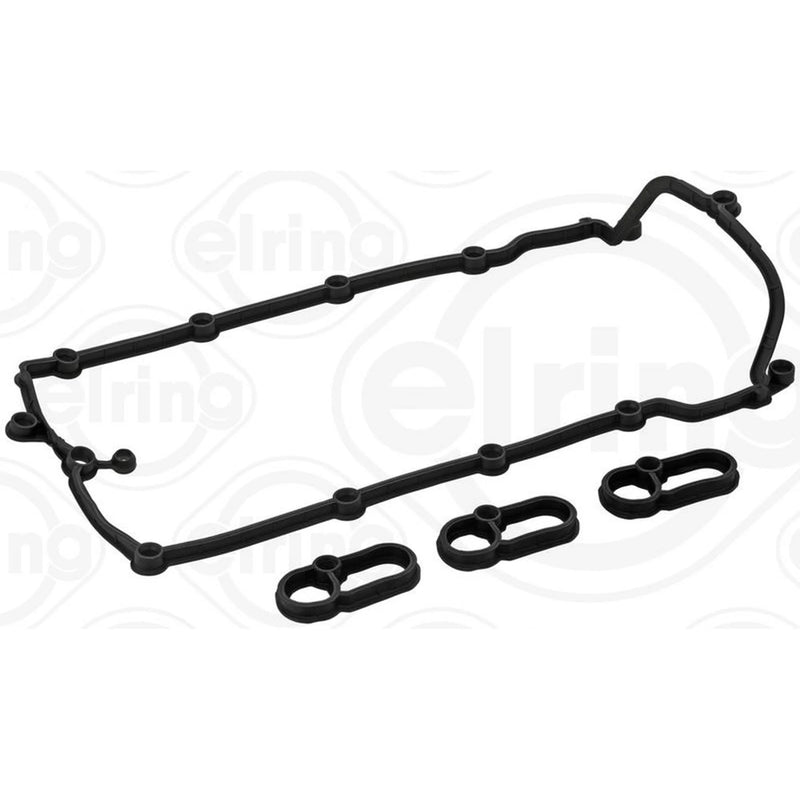 Elring Cylinder Head Cover Gasket Set fits Jaguar F-Pace 2015 on 3.0